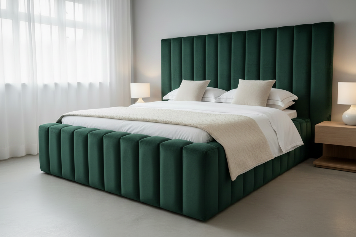 Green Sapphire Bed