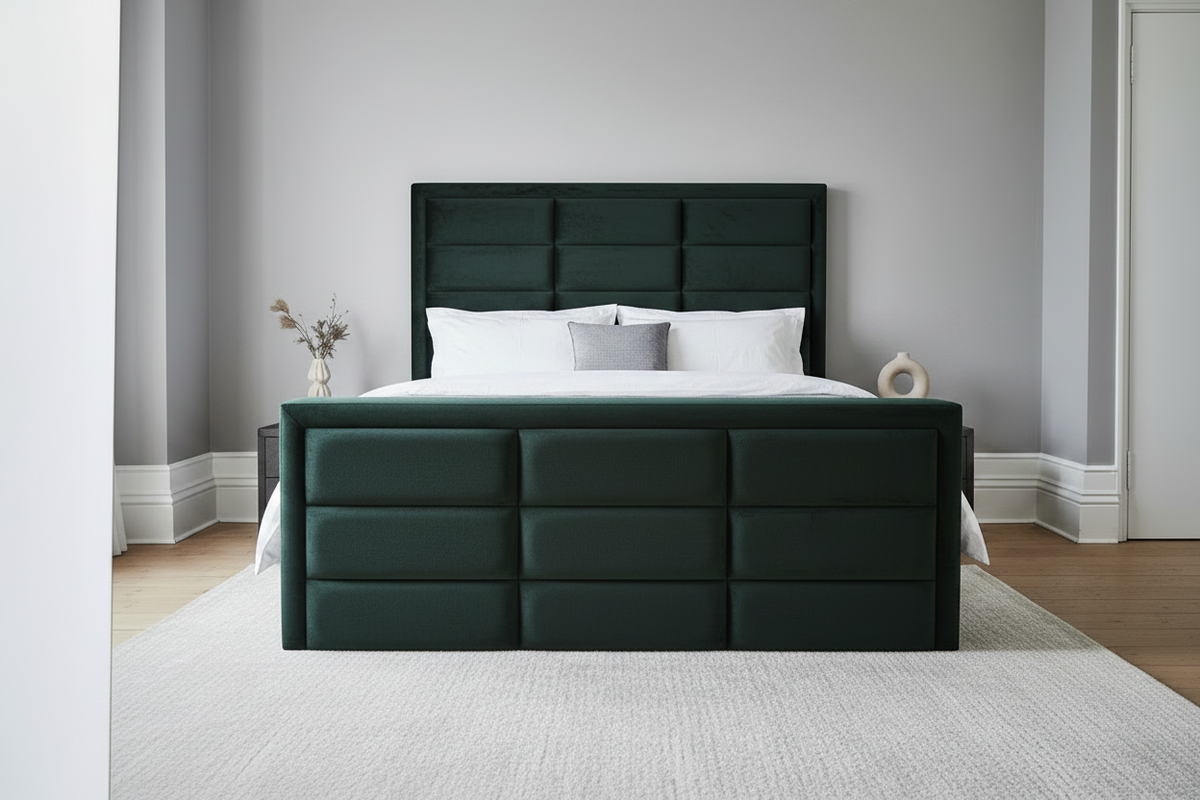 Milano Bed - Green